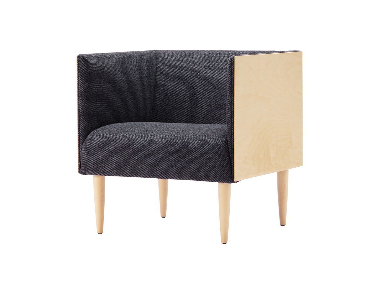 【天童木工/Tendo Mokko / GOODS】のEasy Chair / イージーチェア T-5869MP-NT インテリア・キッズ・メンズ・レディースファッション・服の通販 founy(ファウニー) 　送料無料　Free Shipping　クッション　Cushion, Throw Pillow　シンプル　Simple, Minimal　ファブリック　Fabric, Textile　フォルム　Silhouette, Form　エレガント 上品　Elegant　ホーム・キャンプ・アウトドア・お取り寄せ　Home Living / Home & Lifestyle / Camping Gear / Outdoor Camping　家具・インテリア　Home Furniture & Interior. Stylish & Functional Living Spaces　チェア・椅子　Seating & Chairs　ラウンジチェア・リクライナー　Lounge Chairs / Recliners　張地:コリーヌ2 D0659 ダークネイビー(グレードD)|ID: prp329100004969700 ipo3291000000037270514