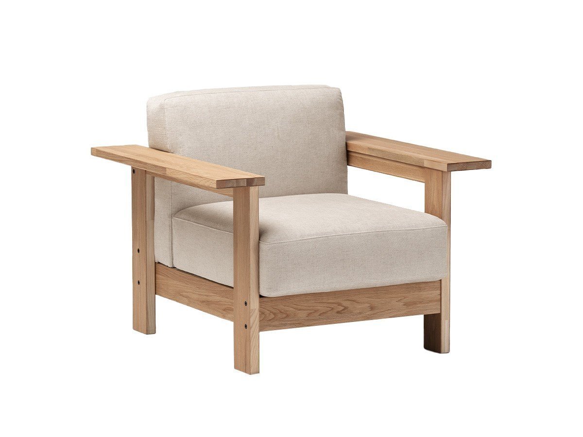 【石巻工房/Ishinomaki Laboratory / GOODS】のKOBO SOFA 1P - Maker Pack / 工房ソファ 1P メイカーパック インテリア・キッズ・メンズ・レディースファッション・服の通販 founy(ファウニー) 　クッション　Cushion, Throw Pillow　コンパクト　Compact, Small Size　シンプル　Simple, Minimal　フレーム　Frame, Outline　送料無料　Free Shipping　エレガント 上品　Elegant　ホーム・キャンプ・アウトドア・お取り寄せ　Home Living / Home & Lifestyle / Camping Gear / Outdoor Camping　家具・インテリア　Home Furniture & Interior. Stylish & Functional Living Spaces　ソファー　Couches & Sofas　張地:0222(メープル)、フレームナチュラル|ID: prp329100004969705 ipo3291000000037270543