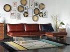 【マスターウォール/MASTERWAL / GOODS】のPORO SOFA / ポロ ソファ アームレスカウチ 大人の最旬トレンドファッション＆コーディネート founy(ファウニー) クッション Cushion, Throw Pillow スタイリッシュ Stylish, Fashionable スマート Smart, Elegant ファブリック Fabric, Textile フォルム Silhouette, Form フレーム Frame, Outline ホーム・キャンプ・アウトドア・お取り寄せ Home Living / Home & Lifestyle / Camping Gear / Outdoor Camping 家具・インテリア Home Furniture & Interior. Stylish & Functional Living Spaces ソファー Couches & Sofas thumbnail 張地:ガルボ ブラウンルージュ(レザー8)、ウッド:ウォールナット、幅:90cm|ID: prp329100004969707 ipo3291000000037270551