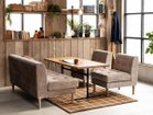 【ノットアンティークス/knot antiques / CRASH GATE】のGRESS SOFA / グレス 1人掛けソファ 肘なし 木脚(ファブリック) 大人の最旬トレンドファッション＆コーディネート founy(ファウニー) シンプル Simple, Minimal テーブル Table, Dining Table ファブリック Fabric, Textile フォルム Silhouette, Form モダン Modern, Contemporary ホーム・キャンプ・アウトドア・お取り寄せ Home Living / Home & Lifestyle / Camping Gear / Outdoor Camping 家具・インテリア Home Furniture & Interior. Stylish & Functional Living Spaces ソファー Couches & Sofas thumbnail 参考イメージ|ID: prp329100004969734 ipo3291000000037270724