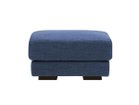 【フライミー ベーシック/FLYMEe BASIC / GOODS】のCOVERING OTTOMAN / カバーリングオットマン f584(木製角脚) 張地:ブルー|ID: prp329100004969737 ipo3291000000037270743
