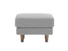 【フライミー ベーシック/FLYMEe BASIC / GOODS】のCOVERING OTTOMAN / カバーリングオットマン f584(木製丸脚) 張地:ライトグレー|ID: prp329100004969738 ipo3291000000037270757