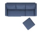 【フライミー ベーシック/FLYMEe BASIC / GOODS】のCOVERING OTTOMAN / カバーリングオットマン f584(木製丸脚) 3人掛けソファとの組み合わせ例|ID: prp329100004969738 ipo3291000000037270761