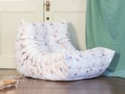 【リーン ロゼ/ligne roset / GOODS】の45th Anniversary Model KAKEHASHI ROSETTogo / 45周年記念モデル KAKEHASHI ロゼトーゴ 1P 張地:ピンク|ID: prp329100004969760 ipo3291000000037270887