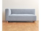 【フライミー ヴェール/FLYMEe vert / GOODS】のCOCCO ONE ARM SOFA / コッコ ワンアームソファ 140 ロータイプ 張地:リベルノ グレー(ランク1)、アーム位置:右アーム、脚部:チェリー|ID: prp329100004969763 ipo3291000000037270899