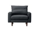 【アボール/ABORD / GOODS】の1P SOFA / 1人掛けソファ F012-1 大人の最旬トレンドファッション＆コーディネート founy(ファウニー) クッション Cushion, Throw Pillow ホーム・キャンプ・アウトドア・お取り寄せ Home Living / Home & Lifestyle / Camping Gear / Outdoor Camping 家具・インテリア Home Furniture & Interior. Stylish & Functional Living Spaces ソファー Couches & Sofas thumbnail 張地:N.C NC-127(ランクC)、脚部W ウォールナット|ID: prp329100004969842 ipo3291000000037271261
