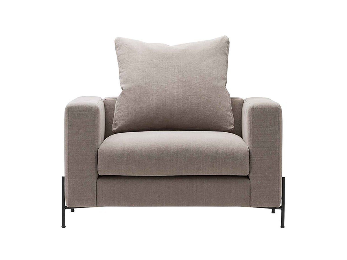 【アボール/ABORD / GOODS】の1P SOFA / 1人掛けソファ F014-1 インテリア・キッズ・メンズ・レディースファッション・服の通販 founy(ファウニー) 　クッション　Cushion, Throw Pillow　シンプル　Simple, Minimal　スクエア　Square, Square Shape　スリム　Slim, Slim Fit　フェザー　Feather, Feather Detail　フォルム　Silhouette, Form　ルーズ　Loose, Oversized　ホーム・キャンプ・アウトドア・お取り寄せ　Home Living / Home & Lifestyle / Camping Gear / Outdoor Camping　家具・インテリア　Home Furniture & Interior. Stylish & Functional Living Spaces　ソファー　Couches & Sofas　張地:カレイド 4201(ランクF)|ID: prp329100004969847 ipo3291000000037271288