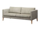 【フライミー ヴェール/FLYMEe vert / GOODS】のSOFA / 2人掛けワイドソファ #109991 大人の最旬トレンドファッション＆コーディネート founy(ファウニー) コンパクト Compact, Small Size フォルム Silhouette, Form ワイド Wide, Wide Fit ホーム・キャンプ・アウトドア・お取り寄せ Home Living / Home & Lifestyle / Camping Gear / Outdoor Camping 家具・インテリア Home Furniture & Interior. Stylish & Functional Living Spaces ソファー Couches & Sofas thumbnail 張地:グリード グレージュ(Dランク)、脚部:ナチュラル|ID: prp329100004969877 ipo3291000000037271421