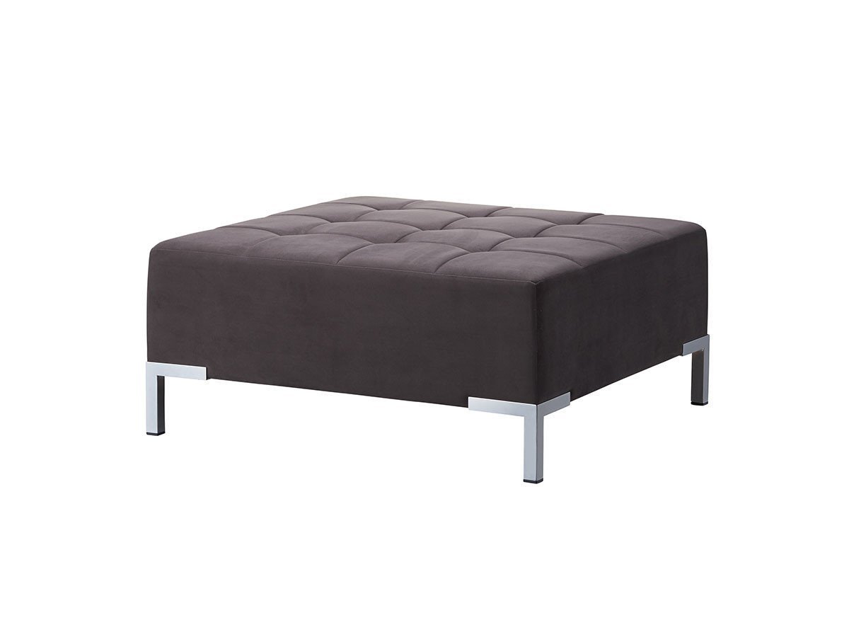 【フライミー ノワール/FLYMEe Noir / GOODS】のOttoman / オットマン スチール脚 n59141 インテリア・キッズ・メンズ・レディースファッション・服の通販 founy(ファウニー) 　送料無料　Free Shipping　キルティング　Quilted, Quilting　モダン　Modern, Contemporary　ホーム・キャンプ・アウトドア・お取り寄せ　Home Living / Home & Lifestyle / Camping Gear / Outdoor Camping　家具・インテリア　Home Furniture & Interior. Stylish & Functional Living Spaces　その他 インテリア雑貨、家具　Home Decor & Furniture Extras　張地:|ID: prp329100004969878 ipo3291000000037271425