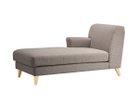 【フライミー ヴェール/FLYMEe vert / GOODS】のCHAISE LONGUE / シェーズロング n59100(右アーム・木脚) 大人の最旬トレンドファッション＆コーディネート founy(ファウニー) クッション Cushion, Throw Pillow フォルム Silhouette, Form ホーム・キャンプ・アウトドア・お取り寄せ Home Living / Home & Lifestyle / Camping Gear / Outdoor Camping 家具・インテリア Home Furniture & Interior. Stylish & Functional Living Spaces その他 インテリア雑貨、家具 Home Decor & Furniture Extras thumbnail 張地:ルーク アッシュ(Bランク)、脚部ナチュラル|ID: prp329100004969880 ipo3291000000037271433