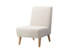【フライミー ヴェール/FLYMEe vert / GOODS】の1P SOFA / 1人掛けアームレスソファ n59107 張地:脚部ナチュラル|ID: prp329100004969890 ipo3291000000037271490