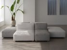 【ノーウェアライクホーム/NOWHERE LIKE HOME / GOODS】のPEOPLE Ottoman / ピープル オットマン M 大人の最旬トレンドファッション＆コーディネート founy(ファウニー) 送料無料 Free Shipping シンプル Simple, Minimal フィット Fit, Slim Fit フェザー Feather, Feather Detail フォーム Form ワイド Wide, Wide Fit ホーム・キャンプ・アウトドア・お取り寄せ Home Living / Home & Lifestyle / Camping Gear / Outdoor Camping 家具・インテリア Home Furniture & Interior. Stylish & Functional Living Spaces その他 インテリア雑貨、家具 Home Decor & Furniture Extras thumbnail 左端:サイズ違いの「Sサイズ(奥行67cm)」、右端:本商品|ID: prp329100004969895 ipo3291000000037271512