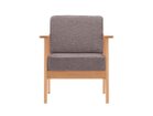 【コッコレ/Coccole / GOODS】の1P SOFA / 1人掛けソファ C423-1 大人の最旬トレンドファッション＆コーディネート founy(ファウニー) 送料無料 Free Shipping コンパクト Compact, Small Size フレーム Frame, Outline ホーム・キャンプ・アウトドア・お取り寄せ Home Living / Home & Lifestyle / Camping Gear / Outdoor Camping 家具・インテリア Home Furniture & Interior. Stylish & Functional Living Spaces ソファー Couches & Sofas thumbnail 張地:コロン UP5868(ランクE)、フレームブラウン|ID: prp329100004969907 ipo3291000000037271556