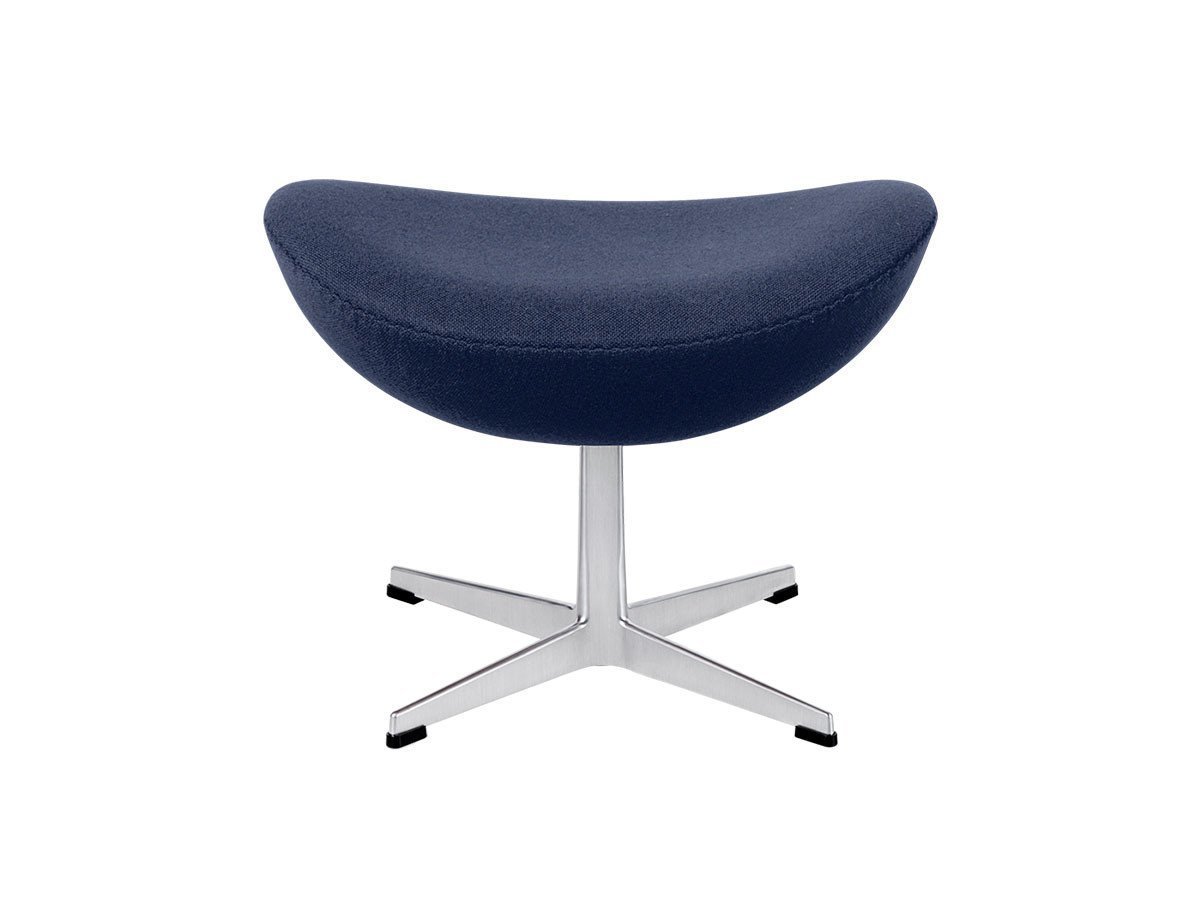 【フリッツ ハンセン/FRITZ HANSEN / GOODS】のEGG / エッグチェア フットスツール 3127 インテリア・キッズ・メンズ・レディースファッション・服の通販 founy(ファウニー) 　インナー　Innerwear　クラシック　Classic, Timeless Style　ドロップ　Drop Shoulder, Dropped Style　ファブリック　Fabric, Textile　送料無料　Free Shipping　おすすめ　Recommended / Our Picks　ホーム・キャンプ・アウトドア・お取り寄せ　Home Living / Home & Lifestyle / Camping Gear / Outdoor Camping　家具・インテリア　Home Furniture & Interior. Stylish & Functional Living Spaces　チェア・椅子　Seating & Chairs　スツール・バースツール　Stools & Bar Stools　張地:ハリンダル 764 ロイヤルブルー()、脚部:サテン仕上|ID: prp329100004969937 ipo3291000000037271767