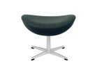 【フリッツ ハンセン/FRITZ HANSEN / GOODS】のEGG / エッグチェア フットスツール 3127 張地:ハリンダル 890 ブルー/グリーン()、脚部:サテン仕上|ID: prp329100004969937 ipo3291000000037271768