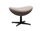 【フリッツ ハンセン/FRITZ HANSEN / GOODS】のEGG / エッグチェア フットスツール 3127 張地:1120 ライトベージュ(クリスチャンハウン)、脚部:ウォームグラファイト|ID: prp329100004969937 ipo3291000000037271769