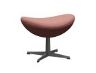【フリッツ ハンセン/FRITZ HANSEN / GOODS】のEGG / エッグチェア フットスツール 3127 張地:1131 オレンジ / レッド(クリスチャンハウン)、脚部:シルバーグレー|ID: prp329100004969937 ipo3291000000037271770