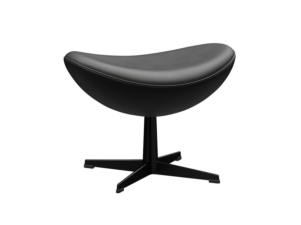 【フリッツ ハンセン/FRITZ HANSEN / GOODS】のEGG / エッグチェア フットスツール 3127 インテリア・キッズ・メンズ・レディースファッション・服の通販 founy(ファウニー) 　インナー　Innerwear　クラシック　Classic, Timeless Style　ドロップ　Drop Shoulder, Dropped Style　ファブリック　Fabric, Textile　送料無料　Free Shipping　おすすめ　Recommended / Our Picks　ホーム・キャンプ・アウトドア・お取り寄せ　Home Living / Home & Lifestyle / Camping Gear / Outdoor Camping　家具・インテリア　Home Furniture & Interior. Stylish & Functional Living Spaces　チェア・椅子　Seating & Chairs　スツール・バースツール　Stools & Bar Stools　張地:エッセンシャルレザー ブラック(カテゴリー3)、脚部:ブラック|ID: prp329100004969937 ipo3291000000037271771