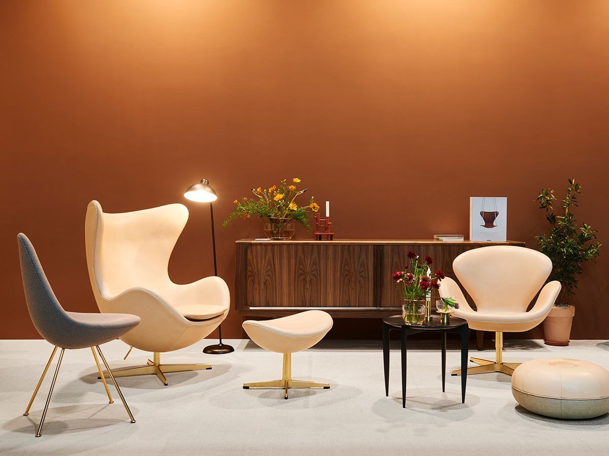【フリッツ ハンセン/FRITZ HANSEN / GOODS】のEGG / エッグチェア フットスツール 3127 インテリア・キッズ・メンズ・レディースファッション・服の通販 founy(ファウニー) 　インナー　Innerwear　クラシック　Classic, Timeless Style　ドロップ　Drop Shoulder, Dropped Style　ファブリック　Fabric, Textile　送料無料　Free Shipping　おすすめ　Recommended / Our Picks　ホーム・キャンプ・アウトドア・お取り寄せ　Home Living / Home & Lifestyle / Camping Gear / Outdoor Camping　家具・インテリア　Home Furniture & Interior. Stylish & Functional Living Spaces　チェア・椅子　Seating & Chairs　スツール・バースツール　Stools & Bar Stools　参考イメージ|ID: prp329100004969937 ipo3291000000037271775