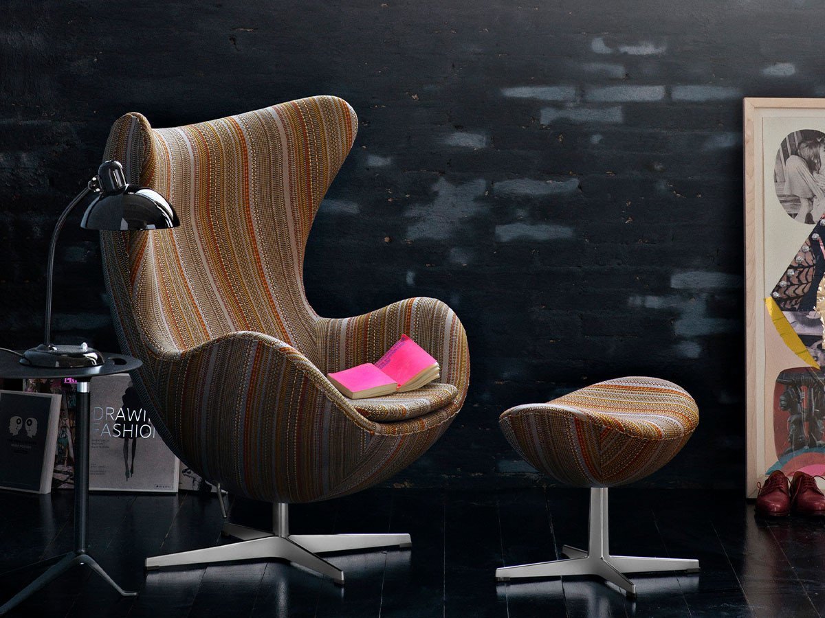【フリッツ ハンセン/FRITZ HANSEN / GOODS】のEGG / エッグチェア フットスツール 3127 インテリア・キッズ・メンズ・レディースファッション・服の通販 founy(ファウニー) 　インナー　Innerwear　クラシック　Classic, Timeless Style　ドロップ　Drop Shoulder, Dropped Style　ファブリック　Fabric, Textile　送料無料　Free Shipping　おすすめ　Recommended / Our Picks　ホーム・キャンプ・アウトドア・お取り寄せ　Home Living / Home & Lifestyle / Camping Gear / Outdoor Camping　家具・インテリア　Home Furniture & Interior. Stylish & Functional Living Spaces　チェア・椅子　Seating & Chairs　スツール・バースツール　Stools & Bar Stools　参考イメージ|ID: prp329100004969937 ipo3291000000037271777