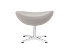 【フリッツ ハンセン/FRITZ HANSEN / GOODS】のEGG / エッグチェア フットスツール 3127 張地:キャプチャー 4101 ライトグレー()、脚部:サテン仕上|ID: prp329100004969937 ipo3291000000037271778