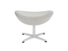 【フリッツ ハンセン/FRITZ HANSEN / GOODS】のEGG / エッグチェア フットスツール 3127 張地:ディヴィナメランジ 120 ライトグレー()、脚部:サテン仕上|ID: prp329100004969937 ipo3291000000037271779