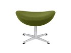 【フリッツ ハンセン/FRITZ HANSEN / GOODS】のEGG / エッグチェア フットスツール 3127 張地:ハリンダル 980 グリーン()、脚部:サテン仕上|ID: prp329100004969937 ipo3291000000037271790