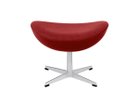 【フリッツ ハンセン/FRITZ HANSEN / GOODS】のEGG / エッグチェア フットスツール 3127 張地:ハリンダル 674 クラシックレッド()、脚部:サテン仕上|ID: prp329100004969937 ipo3291000000037271791
