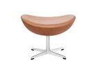 【フリッツ ハンセン/FRITZ HANSEN / GOODS】のEGG / エッグチェア フットスツール 3127 張地:ラスティックレザー ラスティック(カテゴリー5)、脚部:サテン仕上|ID: prp329100004969937 ipo3291000000037271795