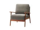 【スウィッチ/SWITCH / GOODS】のStrand Sofa 1P / ストランド ソファ 1人掛け 張地:F-31 モケット クリンプアッシュブラウン(Sシリーズ)、ウッド:チェリー|ID: prp329100004969941 ipo3291000000037271807