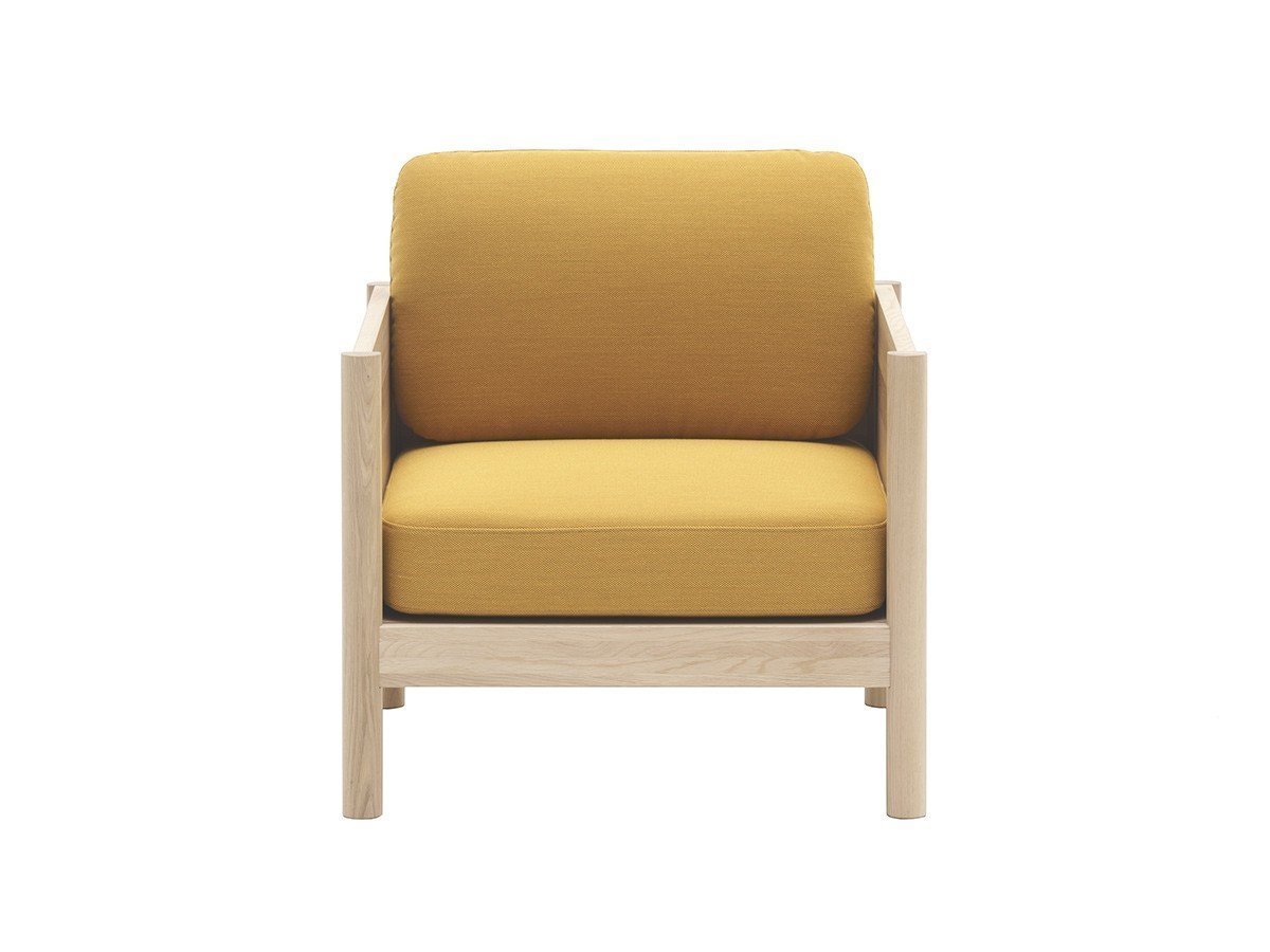 【カリモクニュースタンダード/KARIMOKU NEW STANDARD】のCASTOR LOBBY SOFA 1-SEATER / キャストール ロビーソファー 1シーター インテリア・キッズ・メンズ・レディースファッション・服の通販 founy(ファウニー) 　エレガント 上品　Elegant　クッション　Cushion, Throw Pillow　テーブル　Table, Dining Table　ファブリック　Fabric, Textile　フレーム　Frame, Outline　ホーム・キャンプ・アウトドア・お取り寄せ　Home Living / Home & Lifestyle / Camping Gear / Outdoor Camping　家具・インテリア　Home Furniture & Interior. Stylish & Functional Living Spaces　ソファー　Couches & Sofas　張地:B944 ダークイエロー(クヴァドラ・スティールカット トリオ 3)|ID: prp329100004969945 ipo3291000000037271829