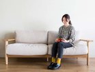 【イデー/IDEE / GOODS】のDIMANCHE SOFA(1) / ディモンシュ ソファ(1)ファブリック 大人の最旬トレンドファッション＆コーディネート founy(ファウニー) クッション Cushion, Throw Pillow ファブリック Fabric, Textile フェザー Feather, Feather Detail フレーム Frame, Outline モダン Modern, Contemporary リラックス Relax, Relaxed Fit ホーム・キャンプ・アウトドア・お取り寄せ Home Living / Home & Lifestyle / Camping Gear / Outdoor Camping 家具・インテリア Home Furniture & Interior. Stylish & Functional Living Spaces ソファー Couches & Sofas thumbnail 参考イメージ|ID: prp329100004969971 ipo3291000000037271975