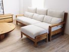 【広松木工/Hiromatsu Furniture / GOODS】のCIELO / シエロ オットマン 065 張地:ナチュラル / NA(ルーガ)、フレーム:オーク|ID: prp329100004970009 ipo3291000000037272250