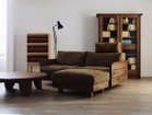 【広松木工/Hiromatsu Furniture / GOODS】のCAPO / カーポ ソファ オットマン 084 張地:ブラウン / (ピエトラ)、フレーム:ウォールナット|ID: prp329100004970011 ipo3291000000037272255