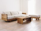 【広松木工/Hiromatsu Furniture / GOODS】のCAPO / カーポ ソファ オットマン 084 張地:ナチュラル / NA(ルーガ)、フレーム:オーク|ID: prp329100004970011 ipo3291000000037272256