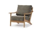 【フライミー ヴェール/FLYMEe vert / GOODS】のSOFA / ソファ #117242 張地:CUR-GY グレー(ファブリック Cランク)、ウッド:オーク(ナチュラル色)、ヘッドレスト:|ID: prp329100004970013 ipo3291000000037272261