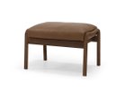 【マスターウォール/MASTERWAL / GOODS】のBLUEPRINT STOOL & OTTOMAN / ブループリント スツール & オットマン 張地:パティーナ ダークブラウン(レザー8)、フレーム:ウォールナット|ID: prp329100004970050 ipo3291000000037272542
