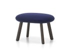 【ヴィトラ/Vitra / GOODS】のHAL Lounge Ottoman / ハル ラウンジオットマン 張地:コジー 2 21 ダークブルー(ファブリック F80)、脚部:ダークオーク|ID: prp329100004970120 ipo3291000000037272987
