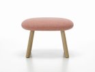 【ヴィトラ/Vitra / GOODS】のHAL Lounge Ottoman / ハル ラウンジオットマン 張地:ジュメット 23 ペールローズ / コーラル(ファブリック F80)、脚部:ナチュラルオーク|ID: prp329100004970120 ipo3291000000037272998