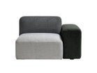 【コロン/COLON / GOODS】のCOLON sofa 1seater left arm / コロンソファ 1人掛け 左アーム ストーン 2(座 グレー / 背 ダークグレー / 肘 ブラック)|ID: prp329100004970126 ipo3291000000037273026