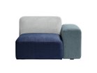 【コロン/COLON / GOODS】のCOLON sofa 1seater left arm / コロンソファ 1人掛け 左アーム オーシャン 3(座 ネイビー / 背 グレー / 肘 ブルー)|ID: prp329100004970126 ipo3291000000037273030