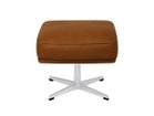 【フリッツ ハンセン/FRITZ HANSEN / GOODS】のOKSEN / オクセン フットスツール 4210 張地:オーラレザー / ウォルナット(カテゴリー4)、脚部:サテン仕上|ID: prp329100004970145 ipo3291000000037273137