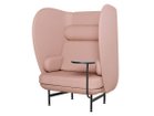 【フリッツ ハンセン/FRITZ HANSEN / GOODS】のPLENUM / プレナム 1シーターソファ JH1001 張地:REVIVE / 433 ピンク、オプション:サイドテーブル1点付|ID: prp329100004970164 ipo3291000000037273241