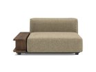 【マスターウォール/MASTERWAL / GOODS】のCOMPOSIT SYSTEM SOFA / コンポジット システムソファ ウッドワンアーム130 張地:クスクス TG302 パールグレー(ファブリック4)、ウッド:ウォールナット、アーム位置:右ア|ID: prp329100004970180 ipo3291000000037273349
