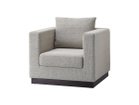 【フライミー ノワール/FLYMEe Noir / GOODS】の1P SOFA / 1人掛けソファ n5955 張地:脚部ダークブラウン、セット内容:ソファ + 背クッション1点|ID: prp329100004970192 ipo3291000000037273419