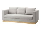 【フライミー ノワール/FLYMEe Noir / GOODS】の3P SOFA / 3人掛けソファ n5959 張地:脚部ナチュラル、セット内容:ソファ + 背クッション3点|ID: prp329100004970194 ipo3291000000037273428