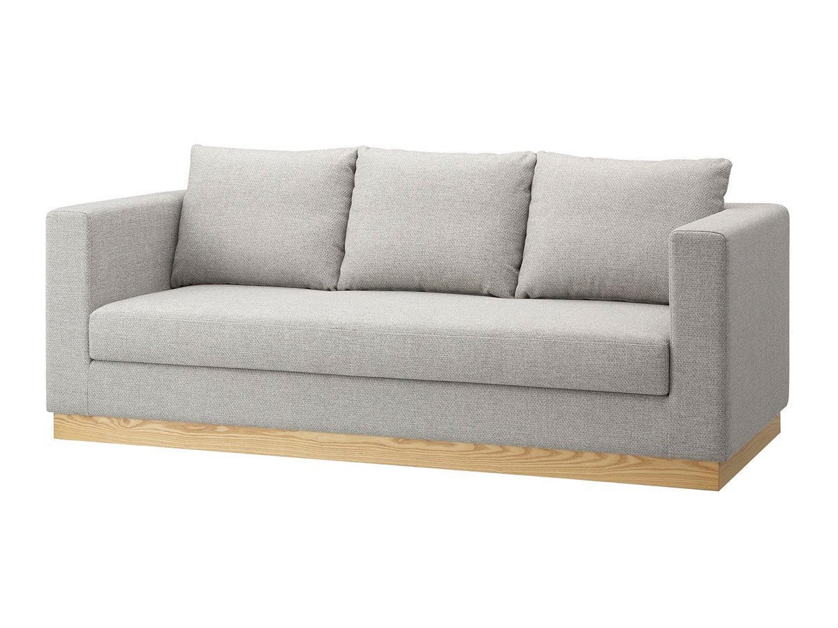 【フライミー ノワール/FLYMEe Noir / GOODS】の3P SOFA / 3人掛けソファ n5959 インテリア・キッズ・メンズ・レディースファッション・服の通販 founy(ファウニー) 　クッション　Cushion, Throw Pillow　シンプル　Simple, Minimal　トレンド　Trend, Trending Now　フォルム　Silhouette, Form　ホーム・キャンプ・アウトドア・お取り寄せ　Home Living / Home & Lifestyle / Camping Gear / Outdoor Camping　家具・インテリア　Home Furniture & Interior. Stylish & Functional Living Spaces　ソファー　Couches & Sofas　張地:脚部ナチュラル、セット内容:ソファ + 背クッション3点|ID: prp329100004970194 ipo3291000000037273428