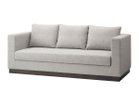 【フライミー ノワール/FLYMEe Noir / GOODS】の3P SOFA / 3人掛けソファ n5959 張地:脚部ダークブラウン、セット内容:ソファ + 背クッション3点|ID: prp329100004970194 ipo3291000000037273429