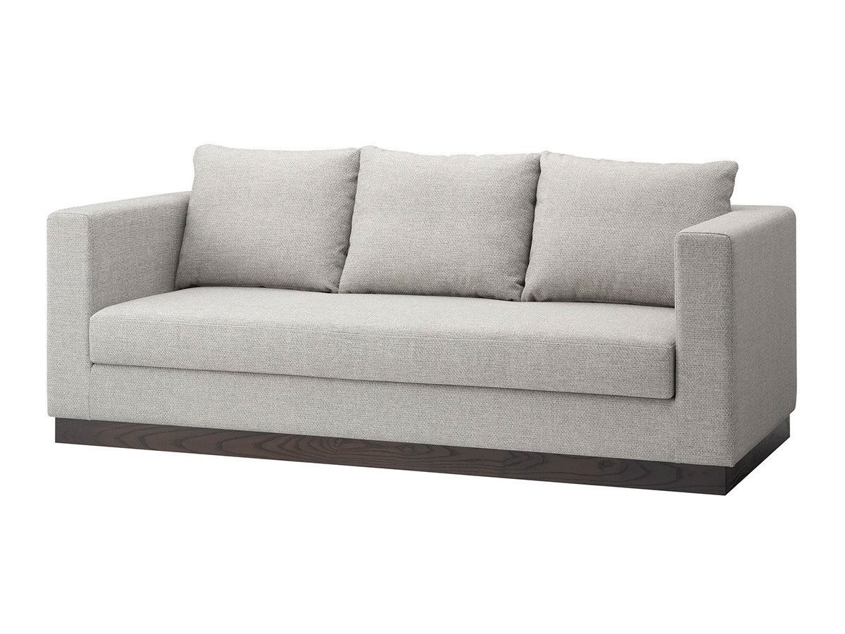 【フライミー ノワール/FLYMEe Noir / GOODS】の3P SOFA / 3人掛けソファ n5959 インテリア・キッズ・メンズ・レディースファッション・服の通販 founy(ファウニー) 　クッション　Cushion, Throw Pillow　シンプル　Simple, Minimal　トレンド　Trend, Trending Now　フォルム　Silhouette, Form　ホーム・キャンプ・アウトドア・お取り寄せ　Home Living / Home & Lifestyle / Camping Gear / Outdoor Camping　家具・インテリア　Home Furniture & Interior. Stylish & Functional Living Spaces　ソファー　Couches & Sofas　張地:脚部ダークブラウン、セット内容:ソファ + 背クッション3点|ID: prp329100004970194 ipo3291000000037273429