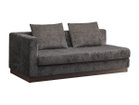 【フライミー ノワール/FLYMEe Noir / GOODS】の2P SOFA / 2人掛け片肘ソファ n5957(右アーム) 張地:グリード ナツメグ(Dランク)、脚部ウォルナット、セット内容:ソファ + 背クッション2点|ID: prp329100004970195 ipo3291000000037273433